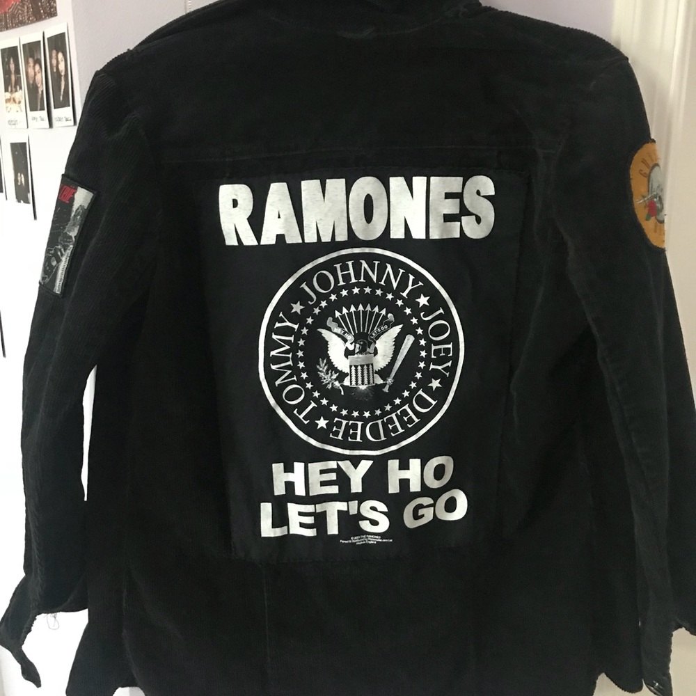 Vintage Black Corduroy Jacket